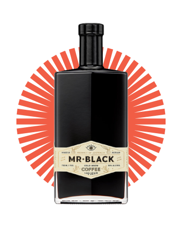 A bottle of Mr Black